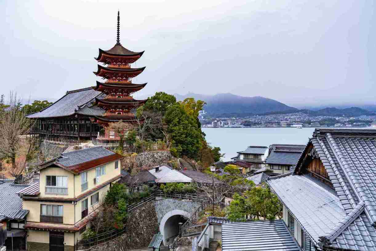 Sala de los mil tatamis Senjokaku en Miyajima
