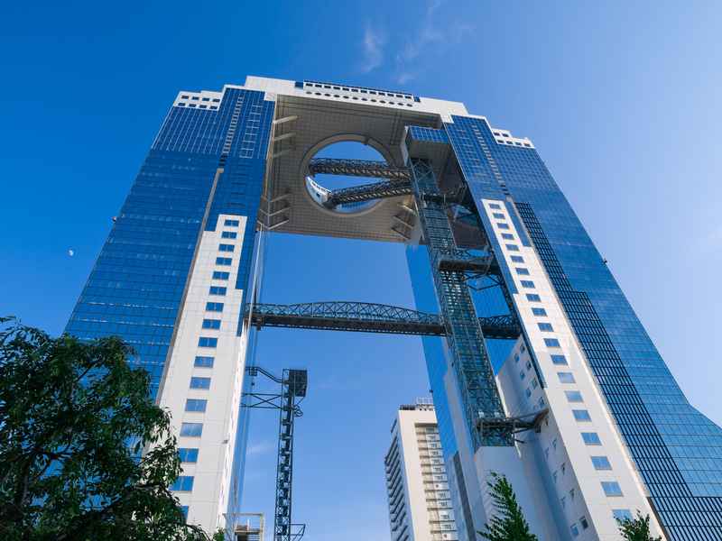 Umeda Sky Building con mirador en Osaka